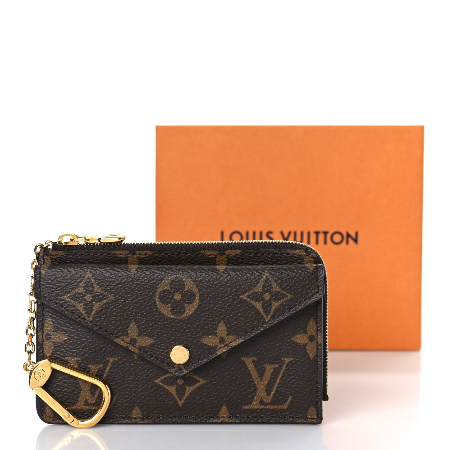 Monogram Recto Verso Card Holder Black