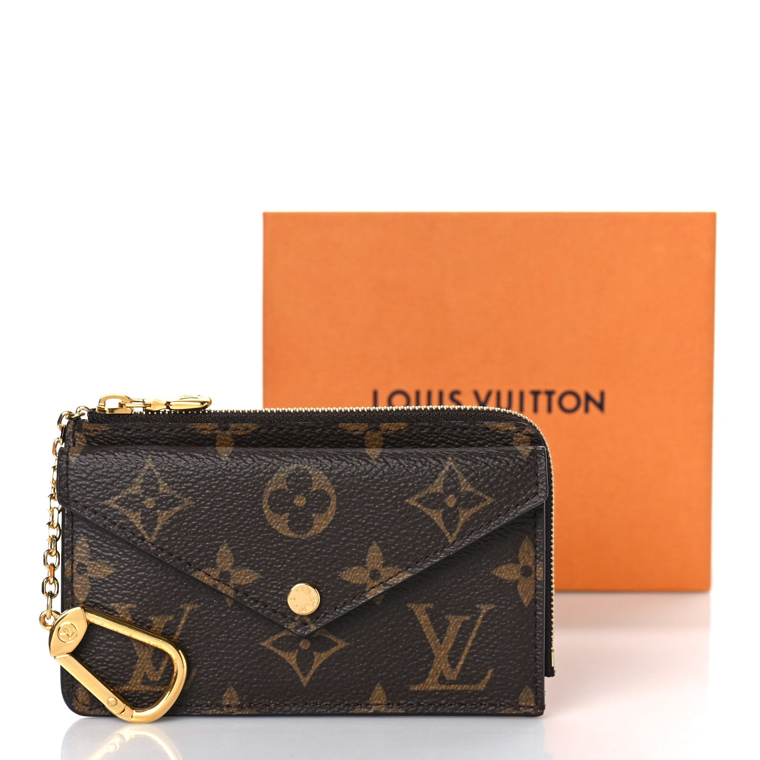 Louis Vuitton Monogram Recto Verso Card Holder Black 9 of 9