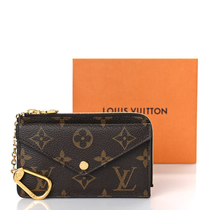 Louis Vuitton Monogram Recto Verso Card Holder Black 9 of 9