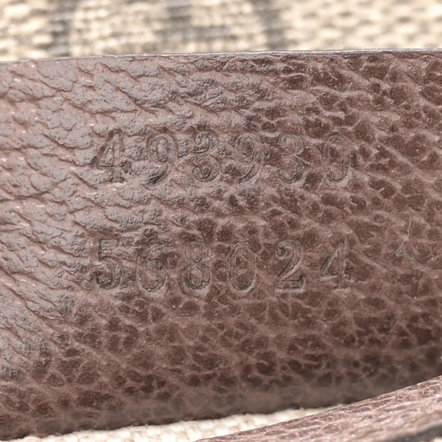 Gucci GG Supreme Monogram Neo Vintage Web Belt Bag Brown 7 of 12
