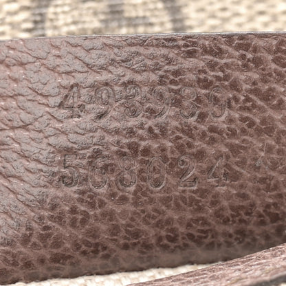 Gucci GG Supreme Monogram Neo Vintage Web Belt Bag Brown 7 of 12
