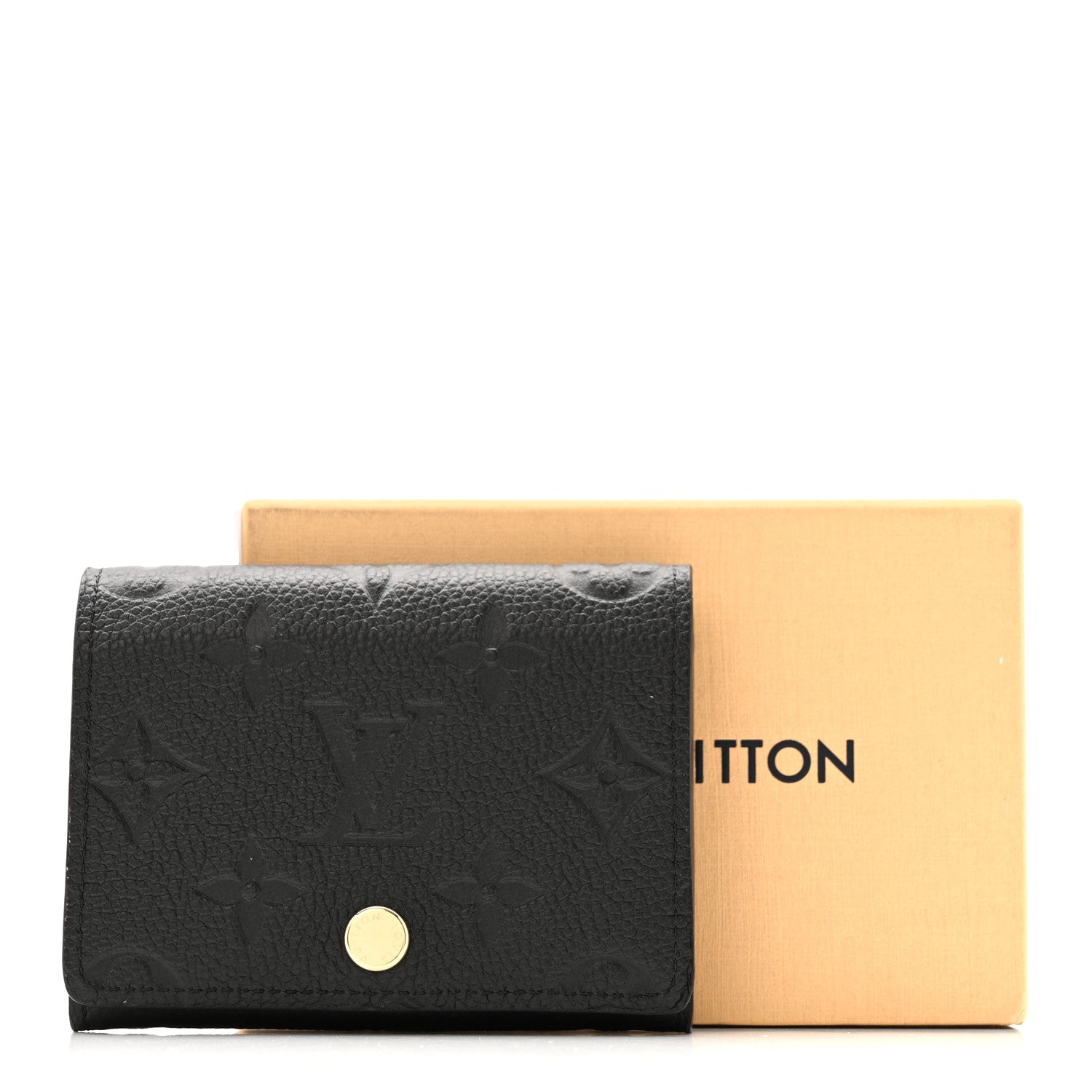 Louis Vuitton Empreinte Business Card Holder Black 9 of 9