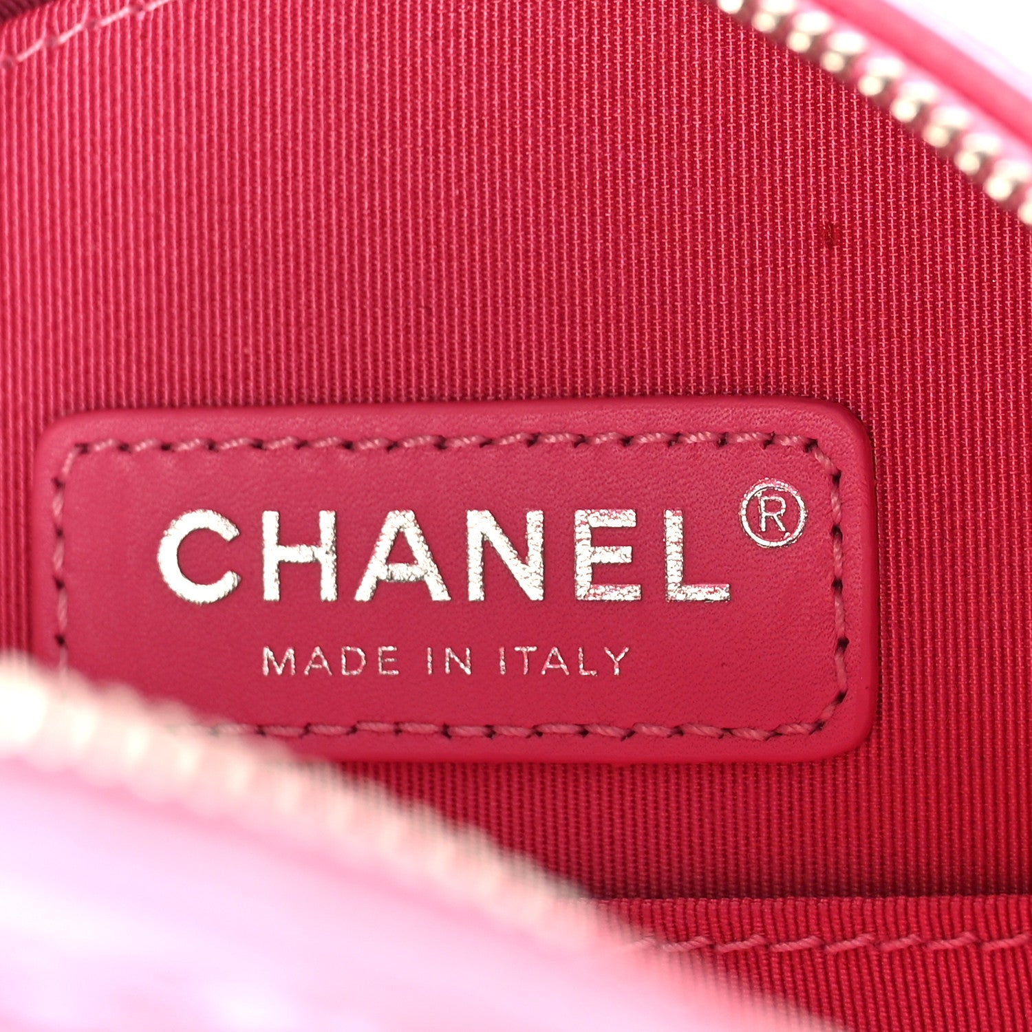 Chanel Patent Round As Earth Evening Bag Pink 6 of 9