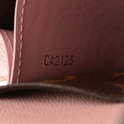 Louis Vuitton Monogram Emilie Wallet Rose Ballerine 7 of 7