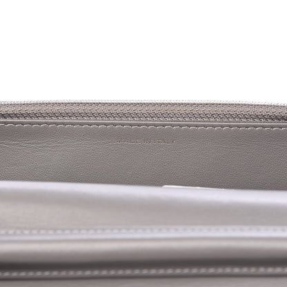 Chanel Caviar Quilted Boy Wallet On Chain WOC Grey 7 of 11