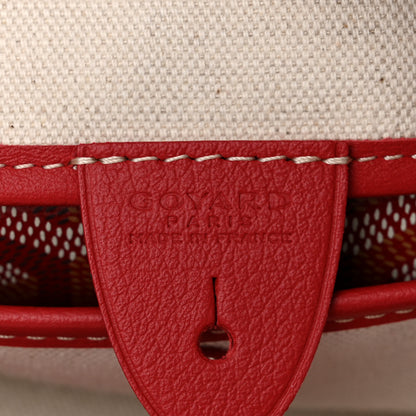 Goyard Goyardine Artois PM Red 6 of 12