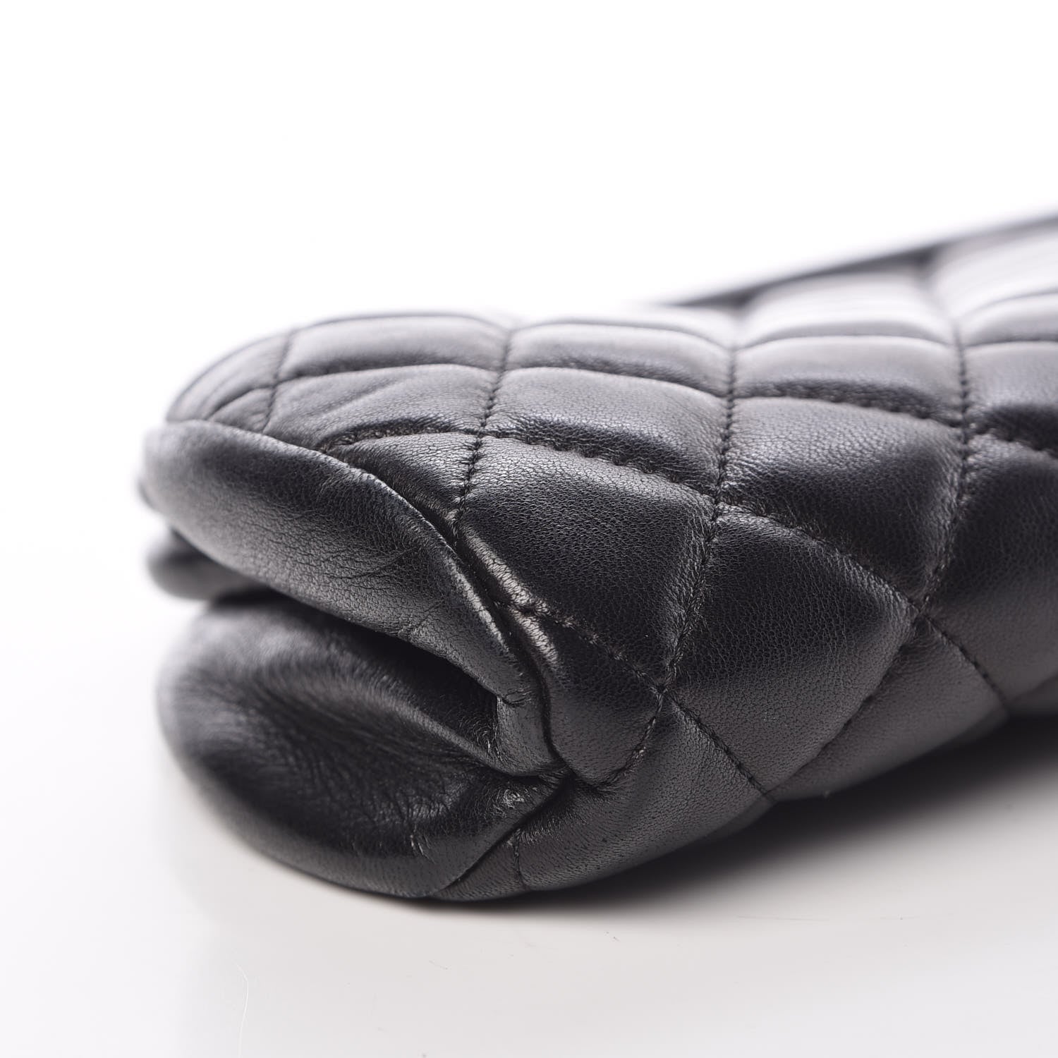 Chanel Lambskin Quilted Timeless Clutch Black 8 of 9