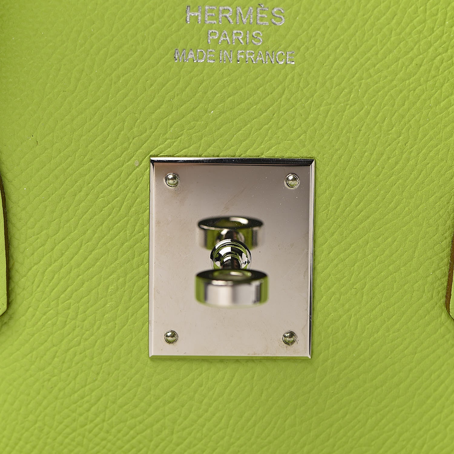 Hermes Epsom Candy Birkin 35 Kiwi Lichen 19 of 41