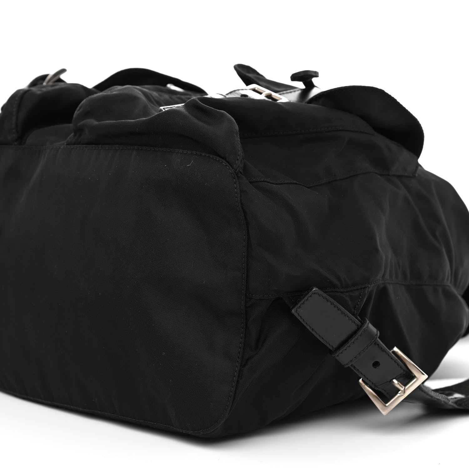 Prada Nylon Vela Medium Backpack Black 8 of 8