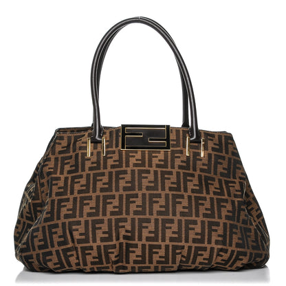 Fendi Zucca Large Mia Tote Tobacco 1 of 7
