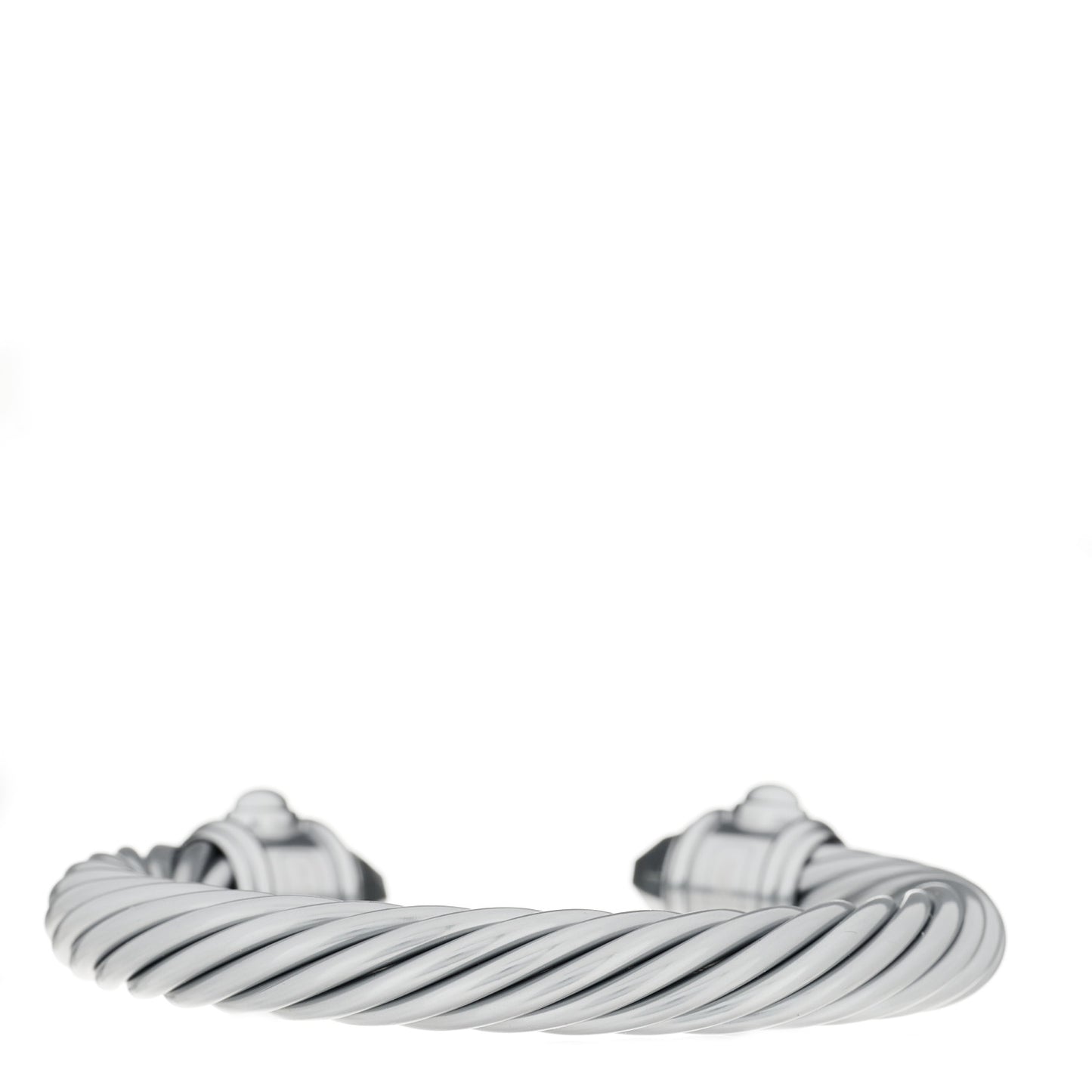 Aluminum 10mm Cable Renaissance Bracelet Grey