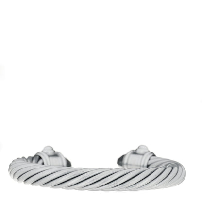 David Yurman Aluminum 10mm Cable Renaissance Bracelet Grey 2 of 5