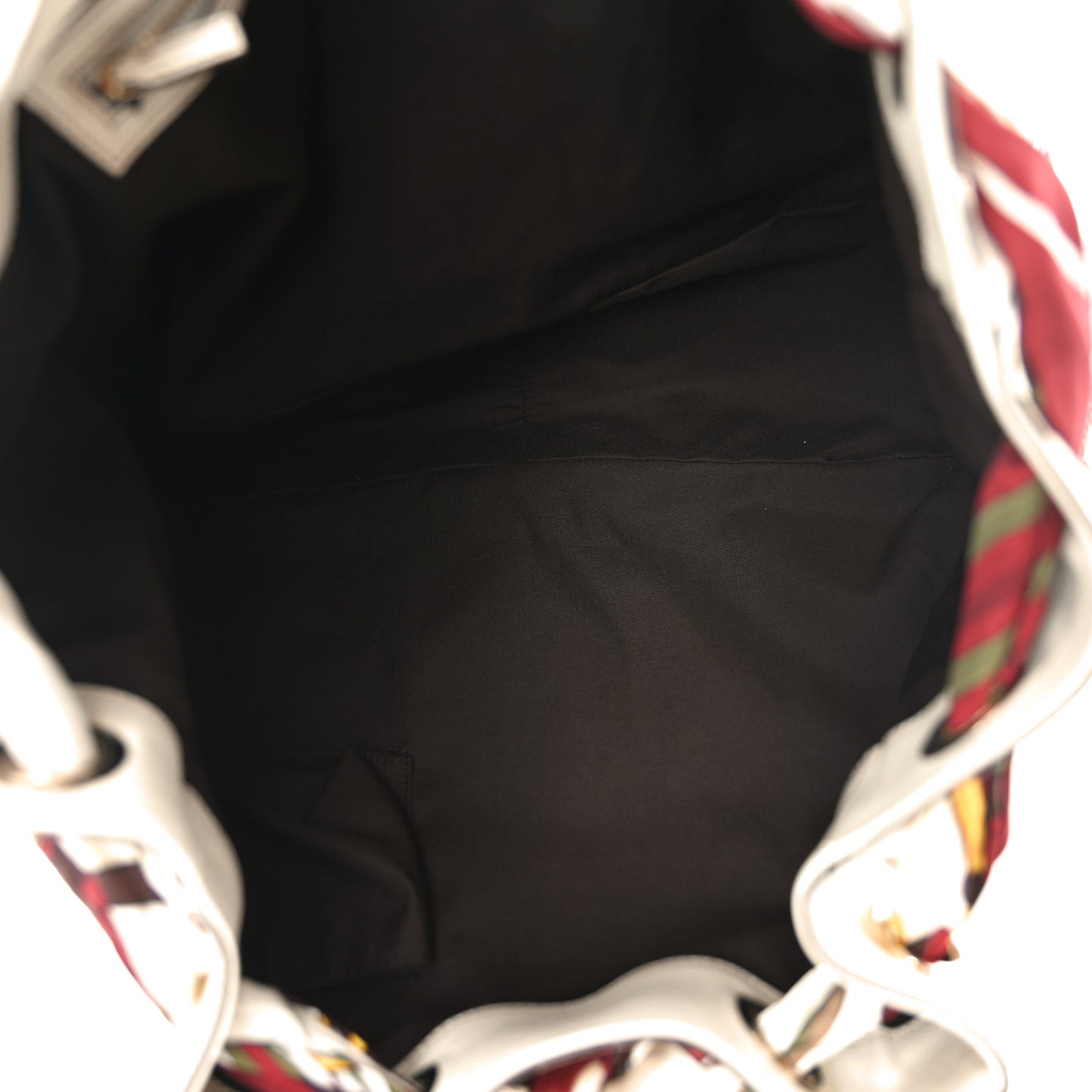 Monogram Large Positano Tote Off White