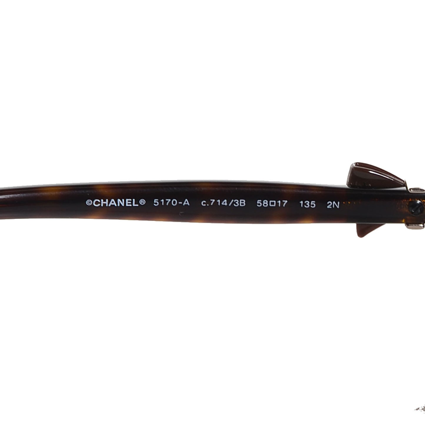 Tortoise CC Bow Sunglasses 5170-A