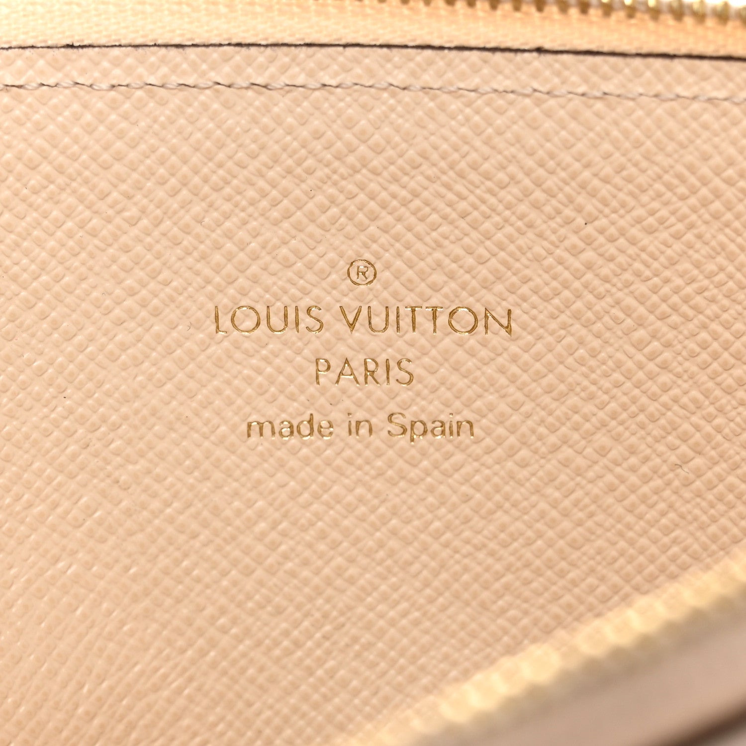 Louis Vuitton Damier Ebene Slim Purse Cream 6 of 7