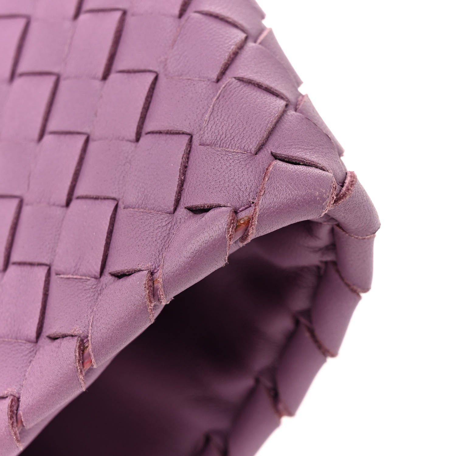 Bottega Veneta Nappa Intrecciato Turnlock Clutch Corot 12 of 12