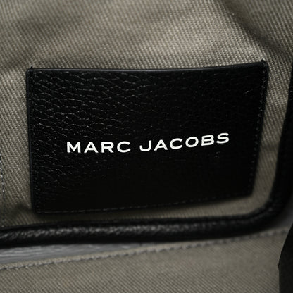 Marc Jacobs Grained Calfskin Medium The Tote Bag Black 6 of 14