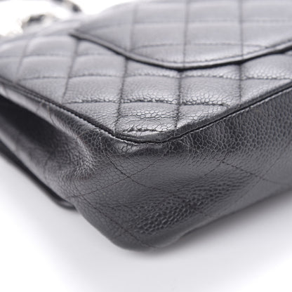 Chanel Caviar Quilted Medium Double Flap Black 12 of 23