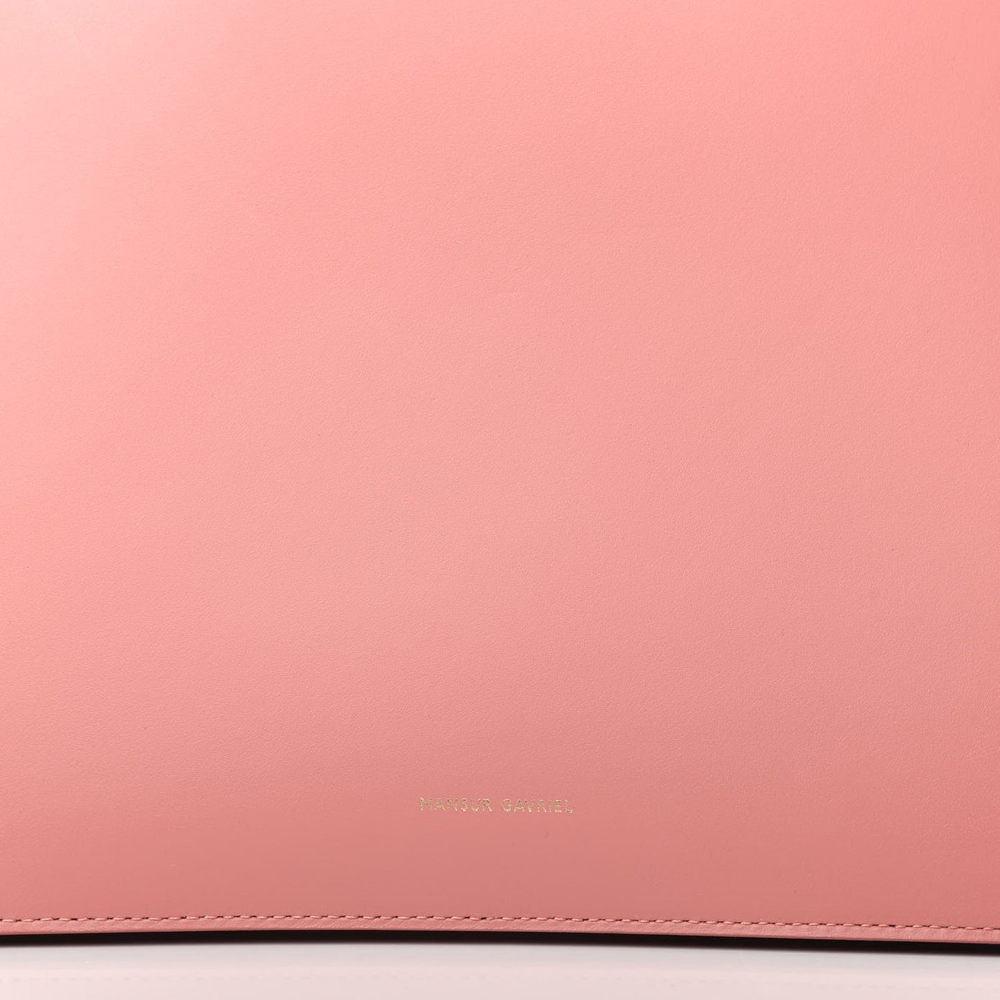 Calfskin Top Handle Rounded Bag Blush