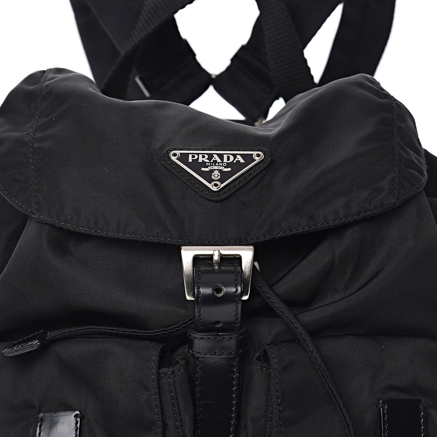 Tessuto Nylon Vela Small Backpack Black