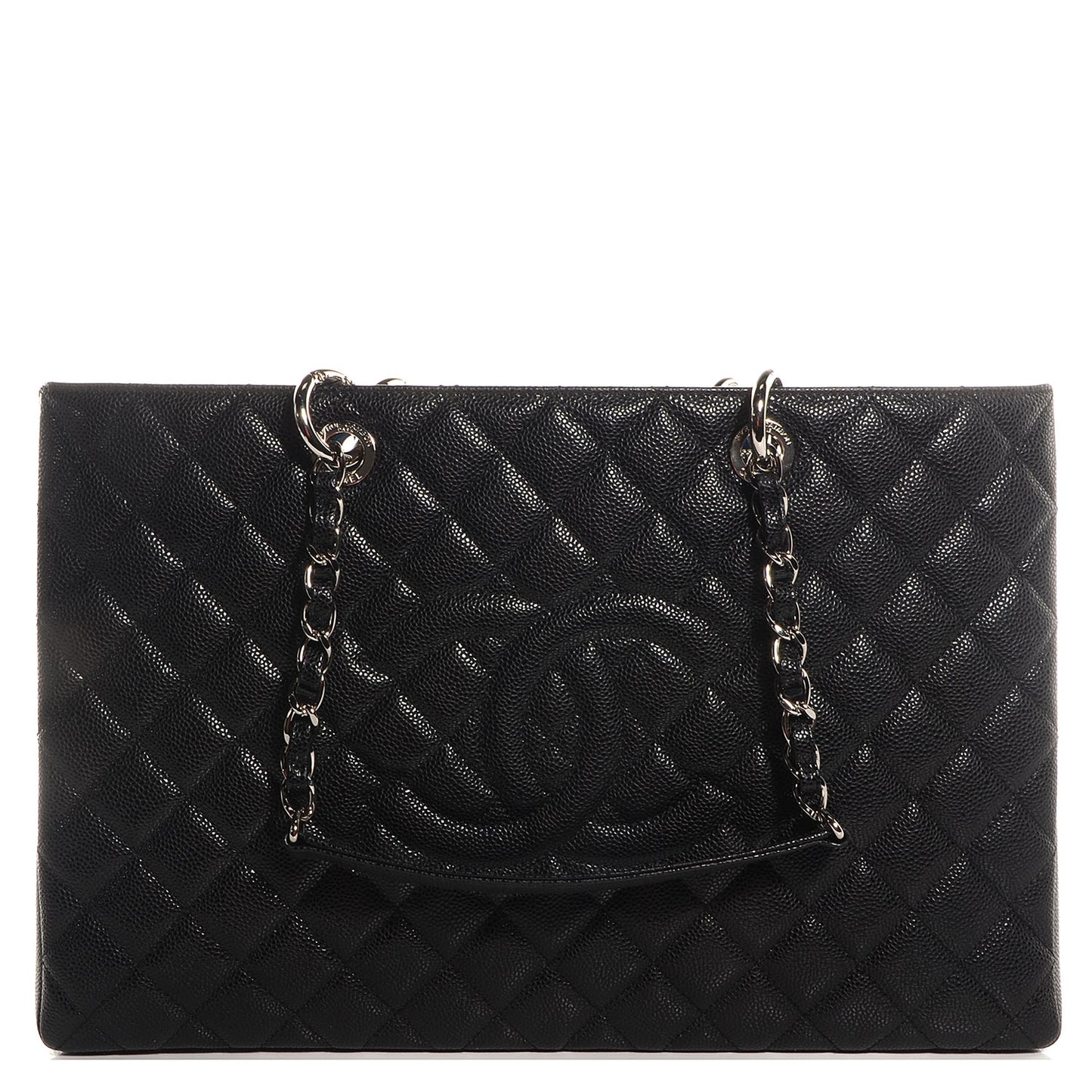Caviar XL Grand Shopping Tote GST Black