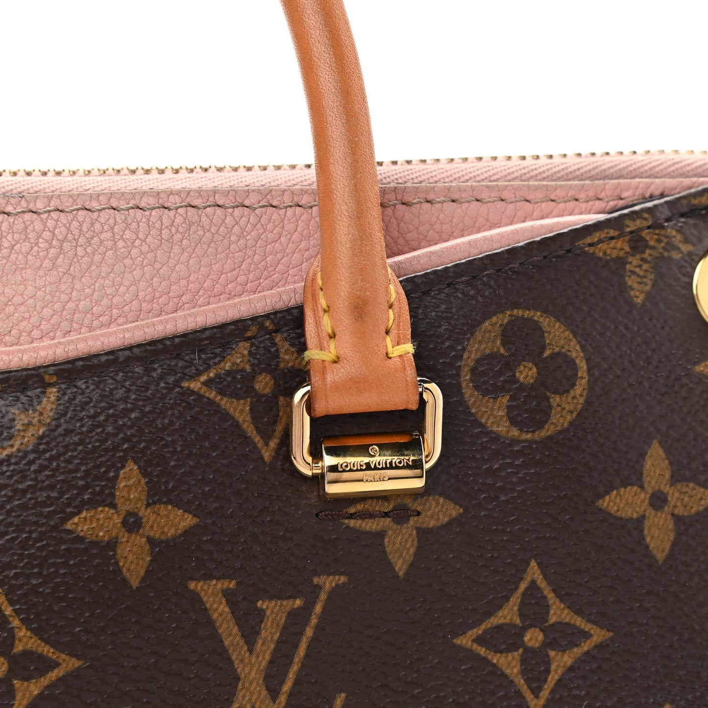 Monogram Pallas BB Rose Ballerine