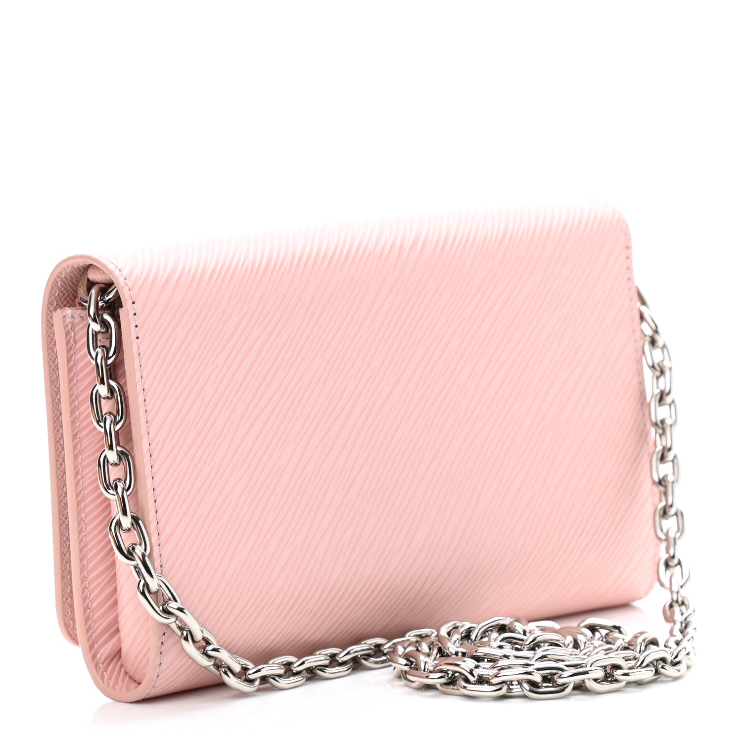 Louis Vuitton Epi Twist Chain Wallet Rose Ballerine 3 of 11