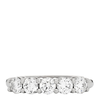 Tiffany Platinum Diamond 1.15ctw Wedding Band Ring 53 6.25 1 of 6
