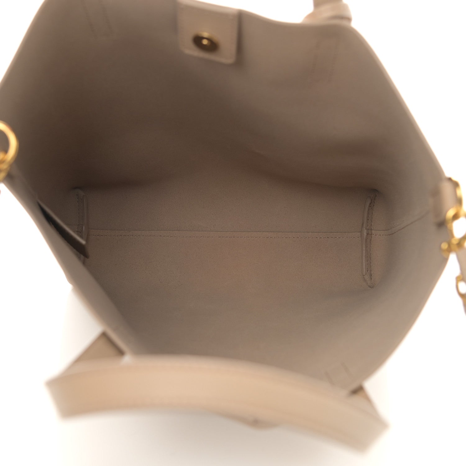 Saint Laurent Calfskin Toy Shopping Tote Nude Powder 5 of 11