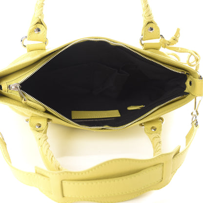 Balenciaga Agneau Giant 12 Silver Hardware First Jaune Poussin 5 of 11