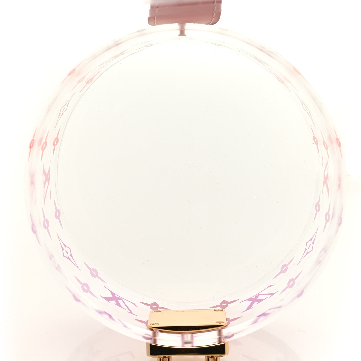 Louis Vuitton Transparent Plexiglass Box Scott Rose Ballerine 5 of 6