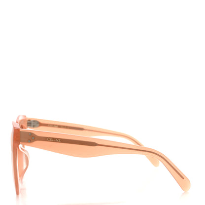 Celine Oversized Round Sunglasses CL4005FN Peach 3 of 7