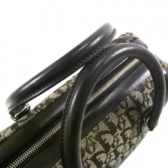 Christian Dior Monogram Doctor Bag Black 4 of 9