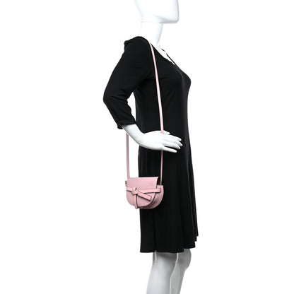 Loewe Grained Calfskin Mini Gate Crossbody Bag Pastel Pink 2 of 7