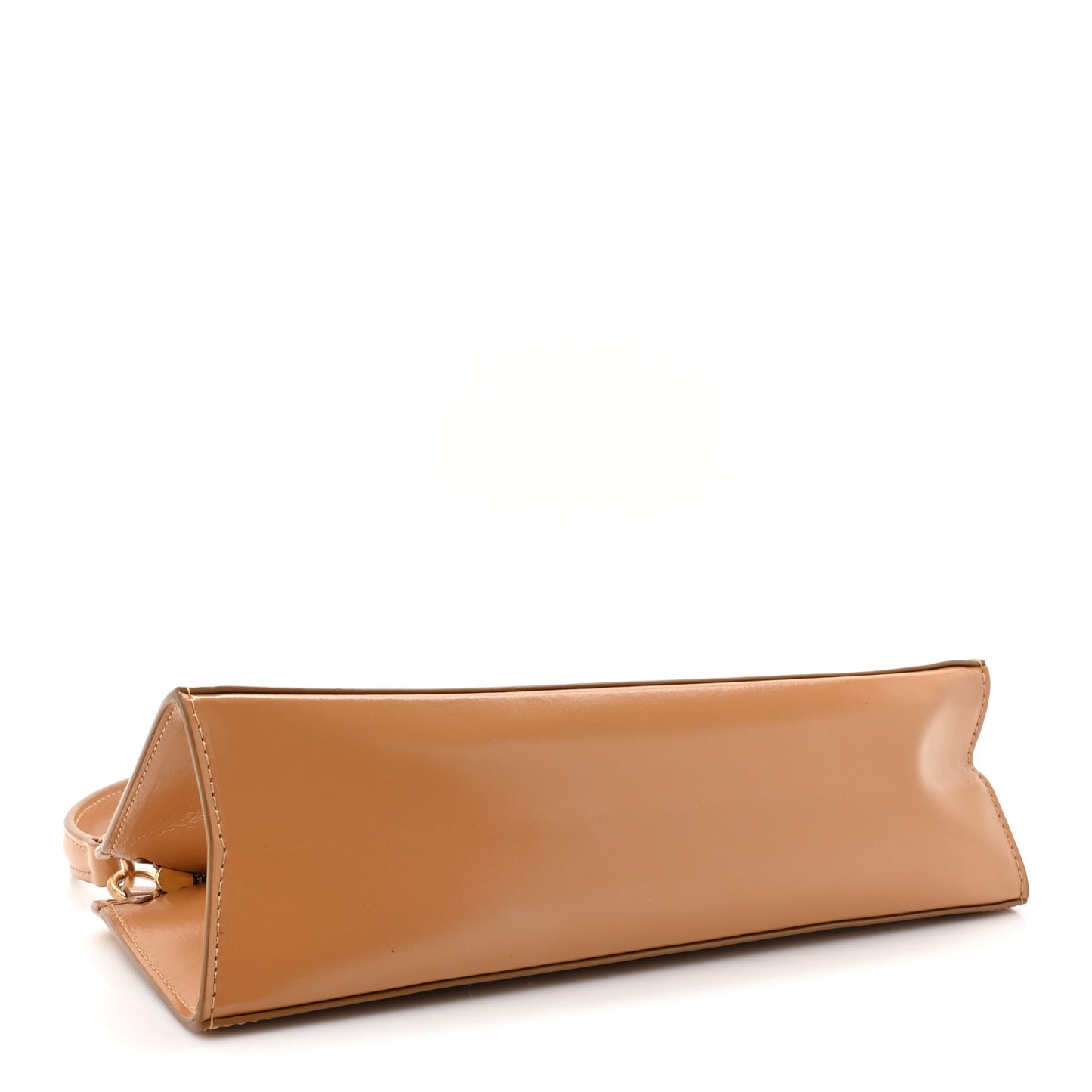 Calfskin Pencil Shoulder Bag Caramel