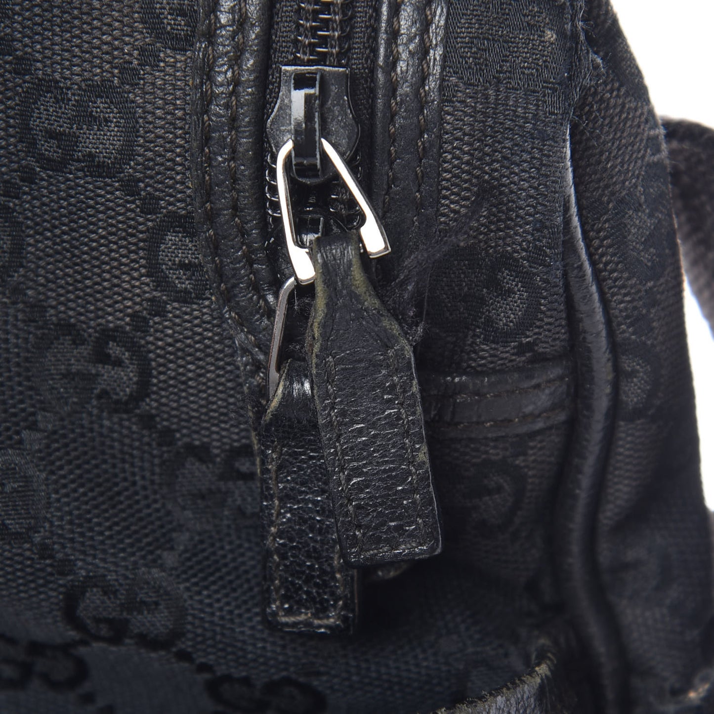 Monogram Large Diaper Bag Black