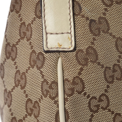 Gucci Monogram Medium New Britt Hobo Off White 15 of 17