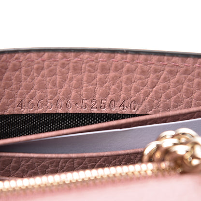Gucci Dollar Calfskin Medium Betty Chain Wallet Soft Pink 7 of 10