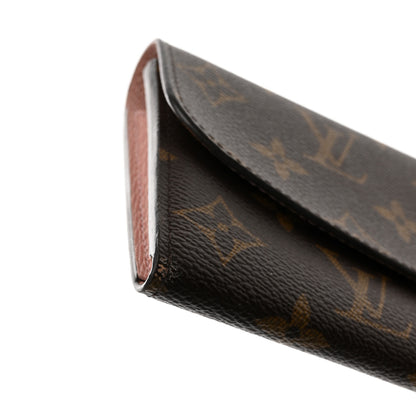 Louis Vuitton Monogram Emilie Wallet Rose Ballerine 9 of 10