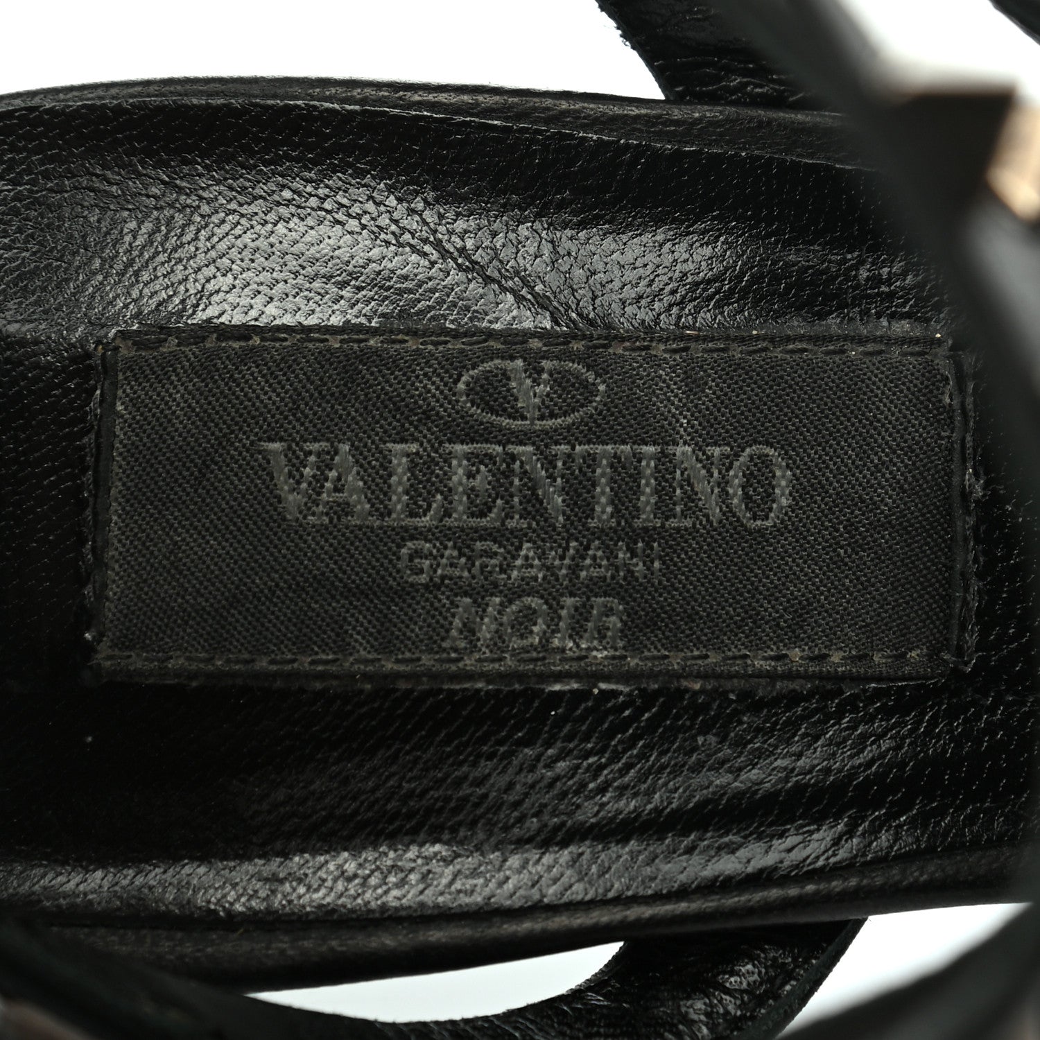Valentino Garavani Patent Nappa Rockstud Ankle Strap 65mm Pumps 37 Black 6 of 8