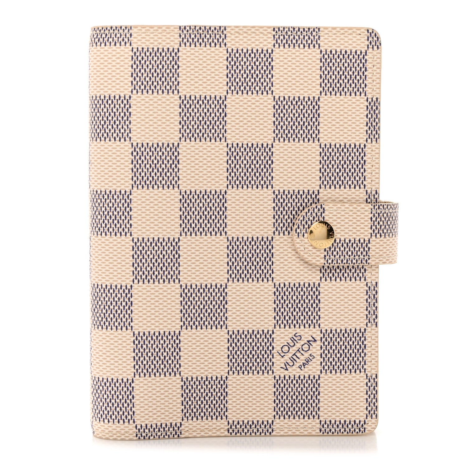 Louis Vuitton Damier Azur Small Ring Agenda Cover 1 of 6