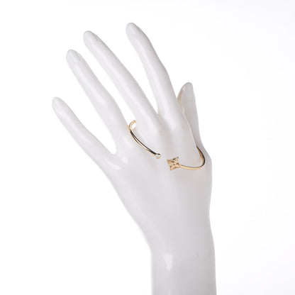 Louis Vuitton 18K Yellow Gold Diamond Idylle Blossom Twist Bracelet 2 of 5