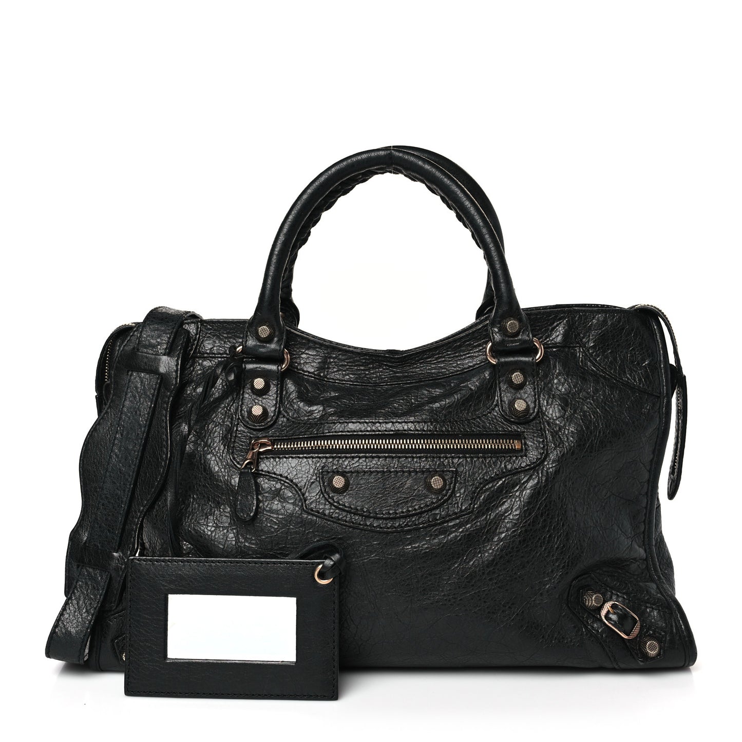 Agneau Giant 12 Gold Hardware City Black