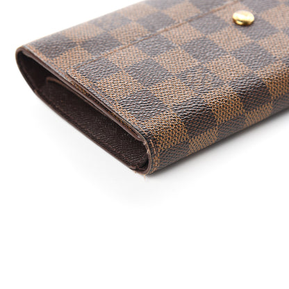 Louis Vuitton Damier Ebene Porte Tresor International Wallet 7 of 12