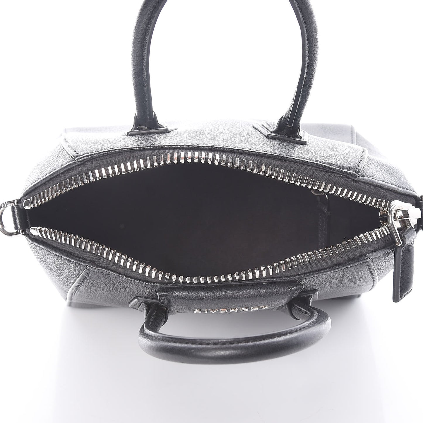 Sugar Goatskin Mini Antigona Black