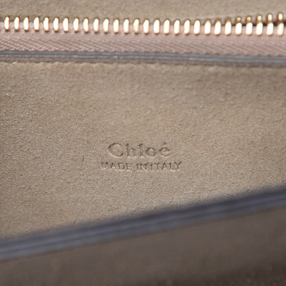 Chloe Suede Calfskin Medium Faye Shoulder Bag Tobacco 6 of 8