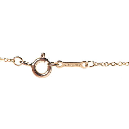 Tiffany 18K Yellow Gold Paloma Picasso Loving Heart Interlocking Pendant Necklace 6 of 6