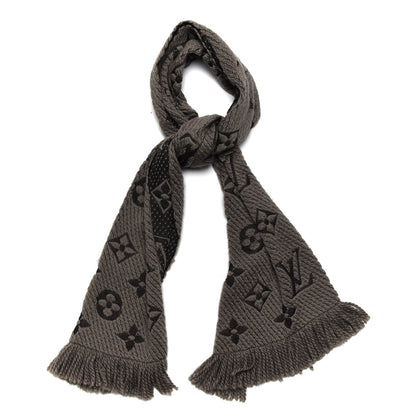 Louis Vuitton Wool Silk Logomania Scarf Verone 1 of 5
