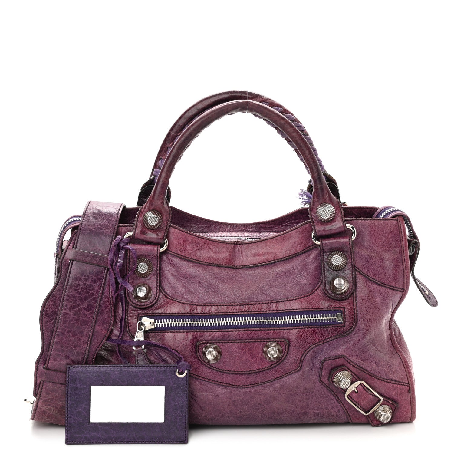 Balenciaga Agneau Giant 21 Silver Hardware City Murier 1 of 16