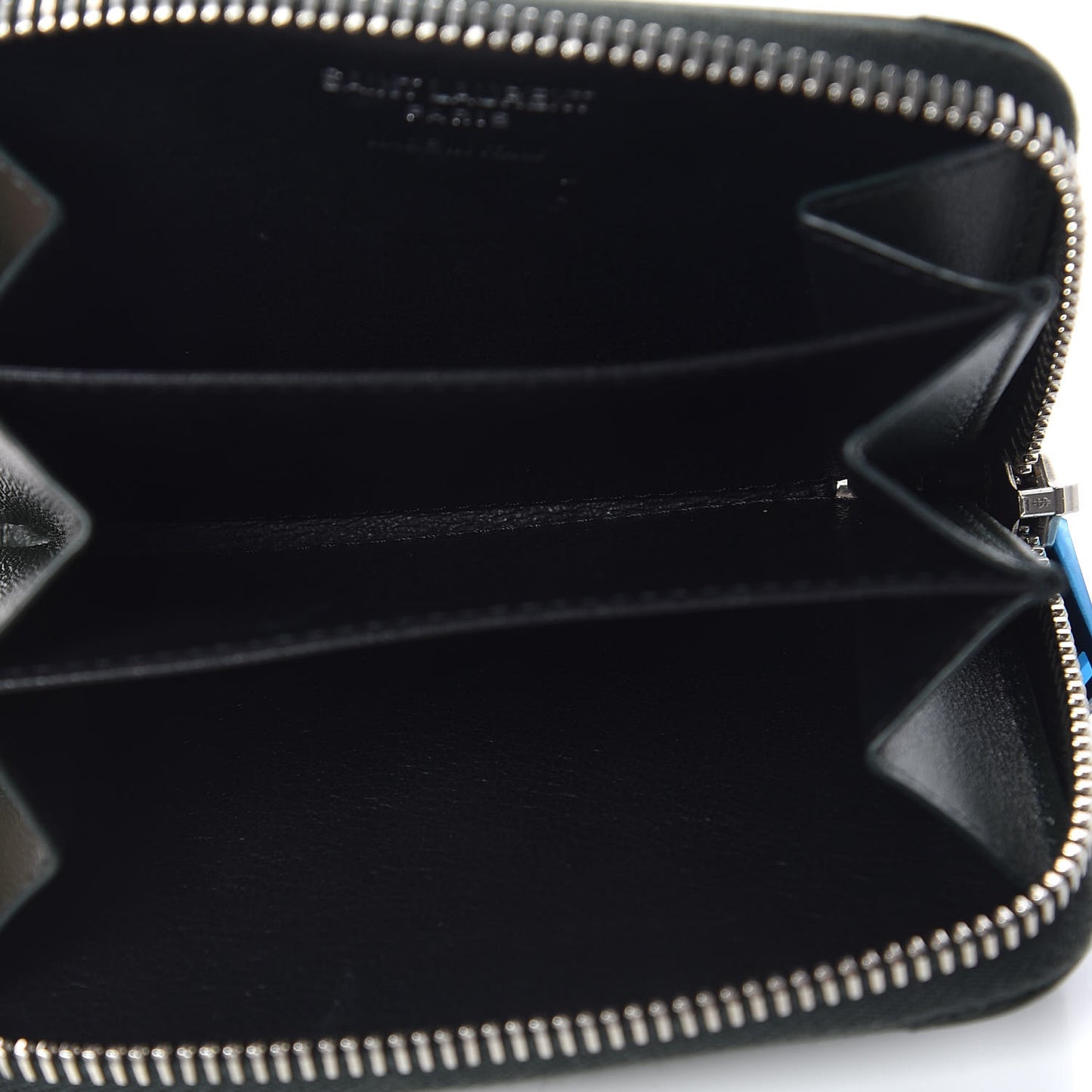 Lambskin Y Quilted Monogram LouLou Zip Coin Purse New Vert Fonce